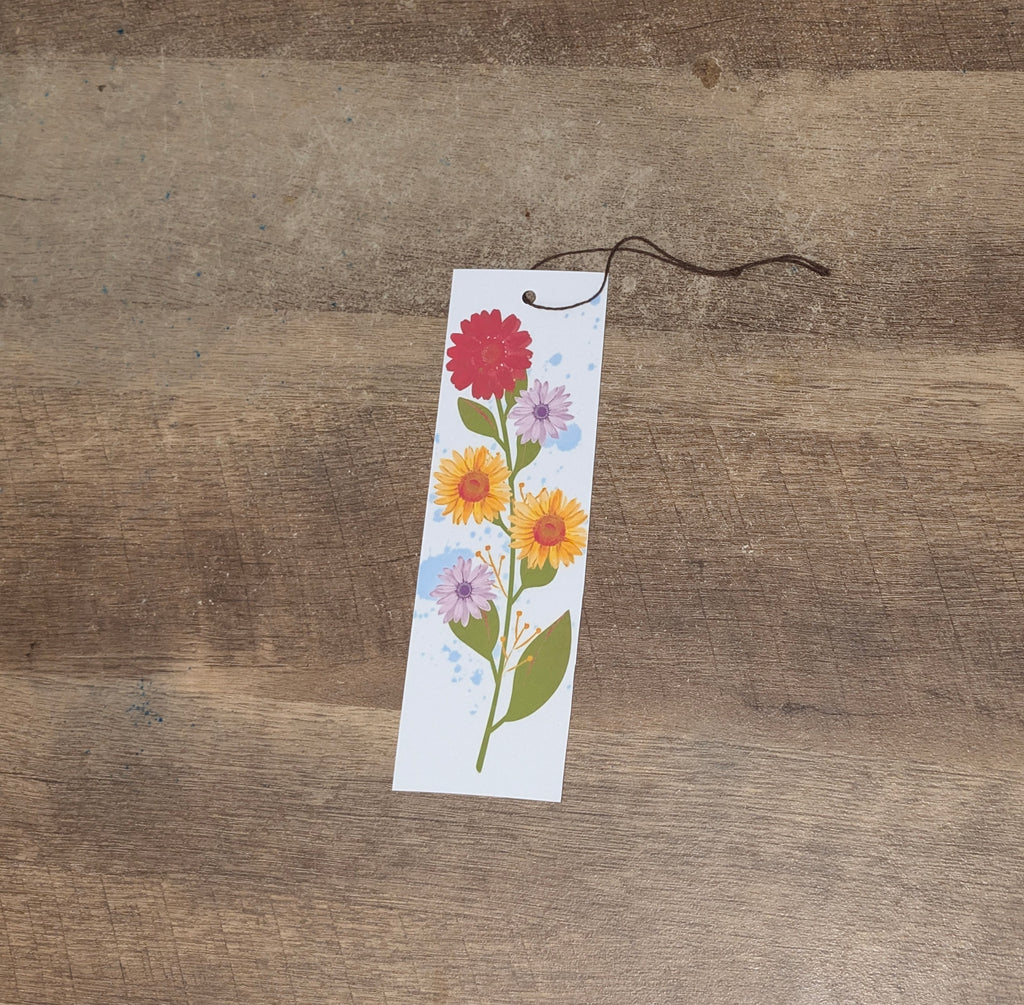 Marque-pages illustrés faits main – Papier cartonné plastifié
