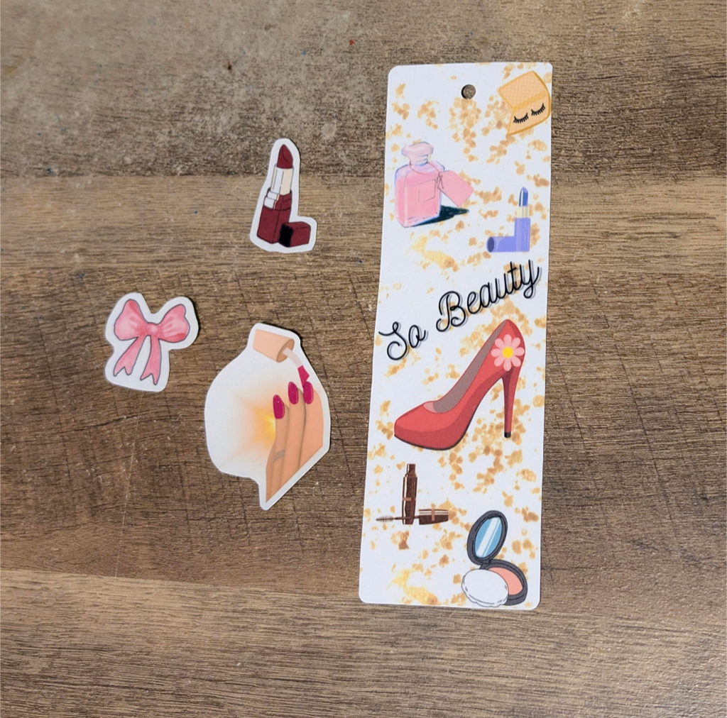 Kit lecture et journaling – Marque-page et 3 stickers