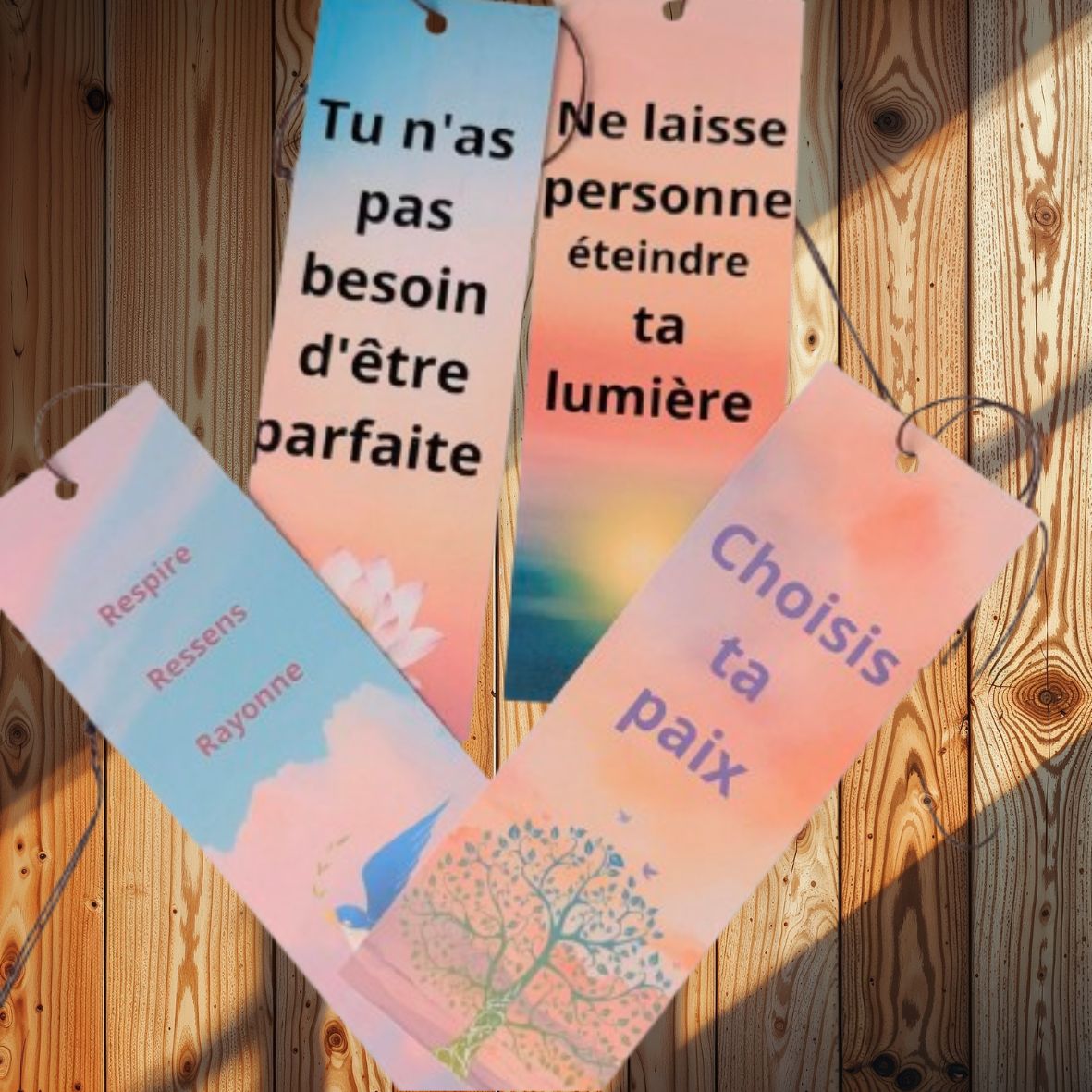 marques pages positif