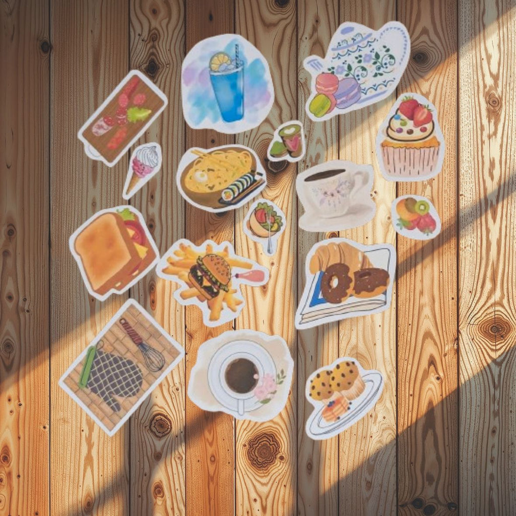 stickers autocollant food