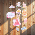 Stickers mots plastifiés – Faits main